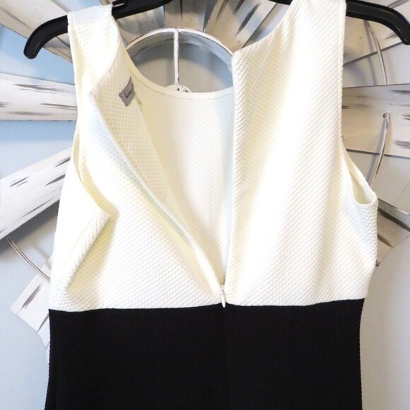 Beautiful 2 Pcs Danny &‎ Nicoles Dress Black & Cream Dress w/ Lace Size 6 - Picture 16 of 16